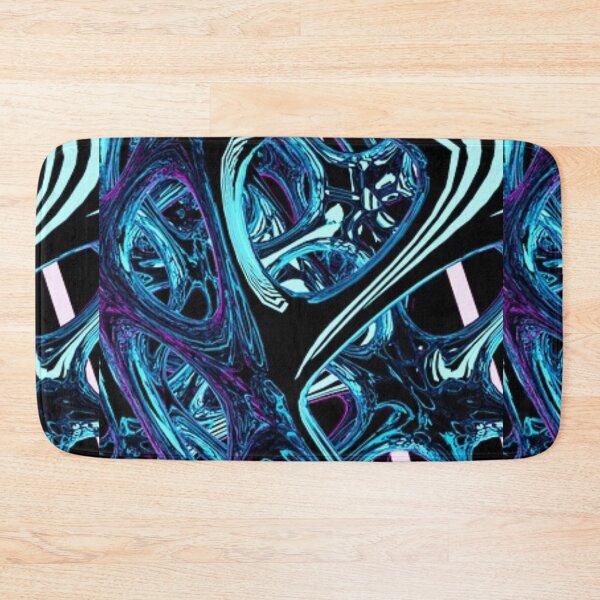 Item preview, Blue Alien Abstract Design  designed and sold by Paulele.