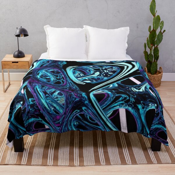 Item preview, Blue Alien Abstract Design designed and sold by Paulele.