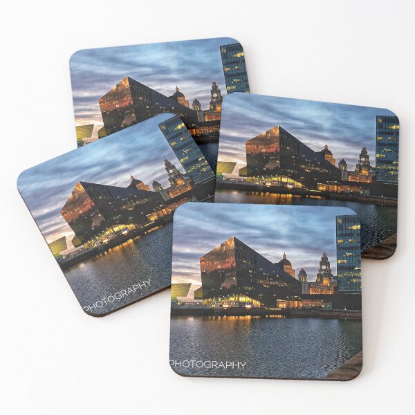 Item preview, Sunset at The Royal Albert Dock designed and sold by Riacphotography.