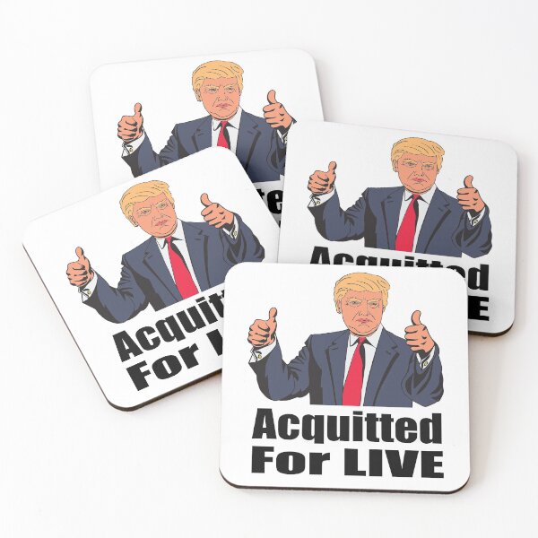 Item preview, Acquitted For Live Trump Impeachment  designed and sold by dara4uall.