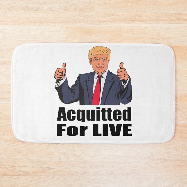 Item preview, Acquitted For Live Trump Impeachment  designed and sold by dara4uall.