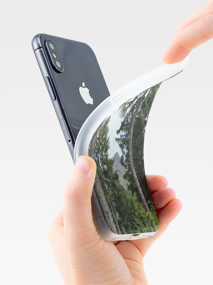 Alternative Ansicht von Chur, Bündner Wald, Fürstenwald iPhone-Hülle