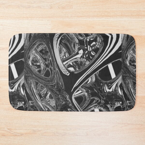 Item preview, Monochrome Alien Abstract Design  designed and sold by Paulele.