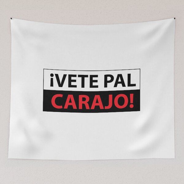 Item preview, Vete Pal Carajo - Funny Latino Design designed and sold by estudio3e.