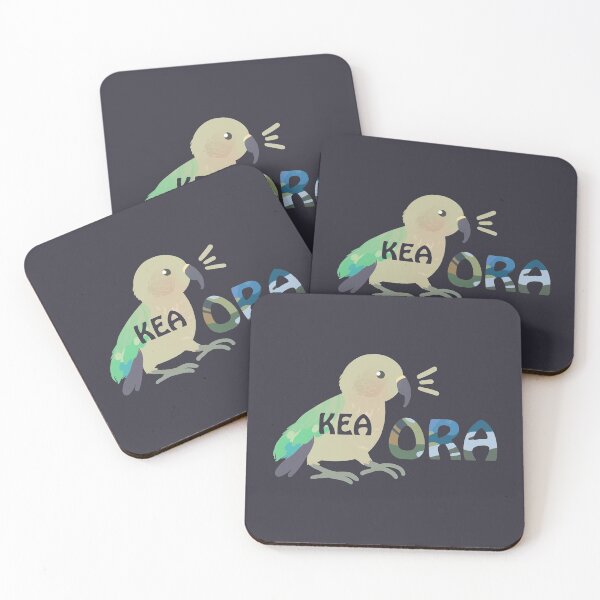 Item preview, Kea Ora Kiaora Kia Ora Native New Zealand Bird Pun Maori designed and sold by yellowpomelo.