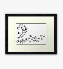 Happy dance Framed Print