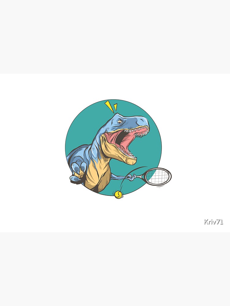 Tennis T-Rex by Kriv71