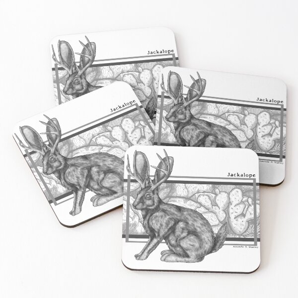 Item preview, Jackalope designed and sold by Amanda Stanley.