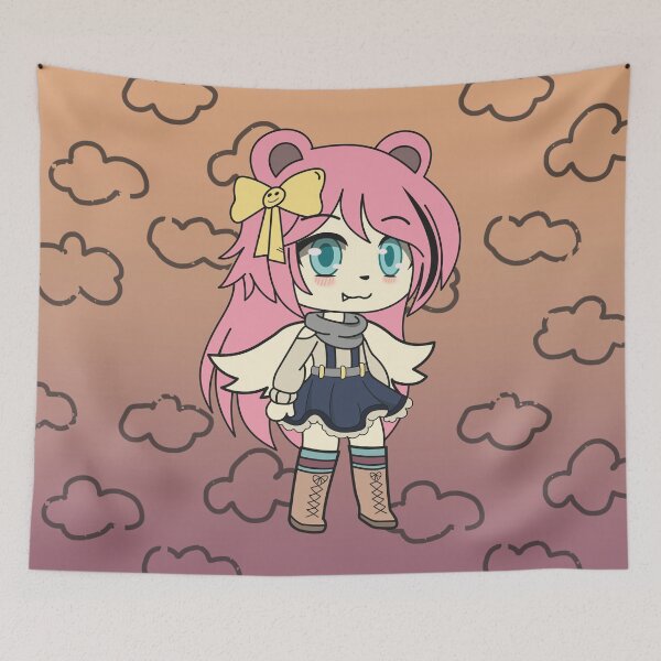 Item preview, Cute Gacha - Yuki Chan Gacha Life Girl with Wings designed and sold by uwu-kitty.