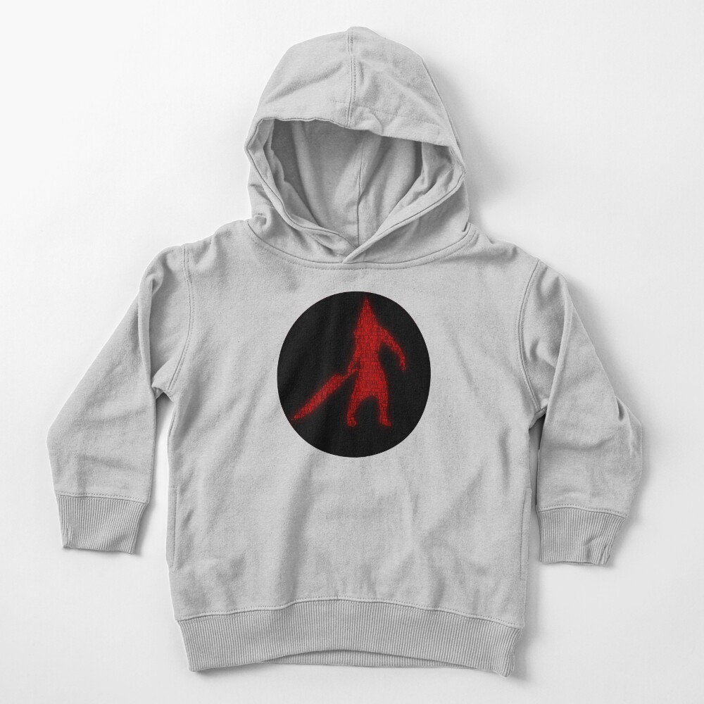 black pyramid monster hoodie