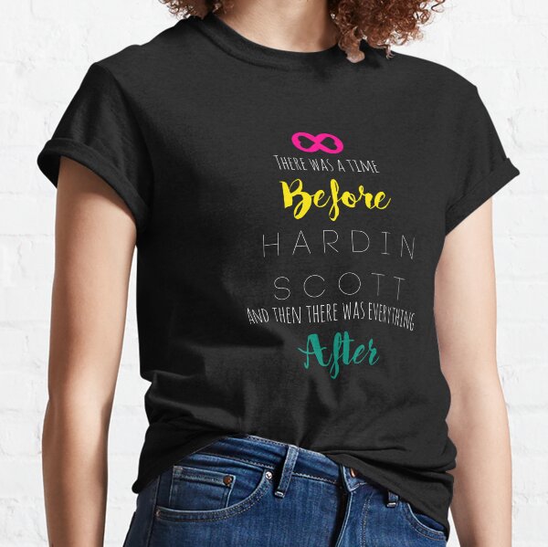 Infinity Damen T-Shirt Before us After Passion Truth Love Forever Todd Anna Fan