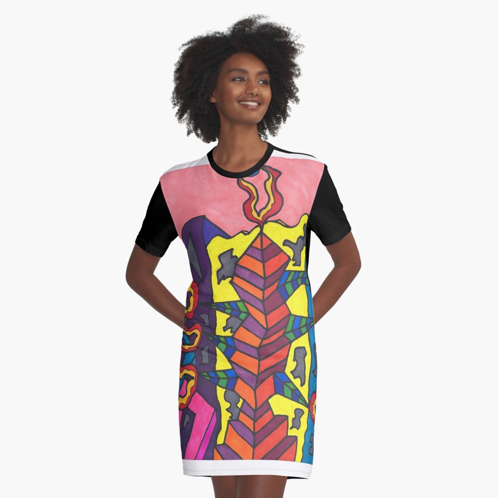 Futuristic City Graphic T Shirt Dress By Abstractionsbym Redbubble