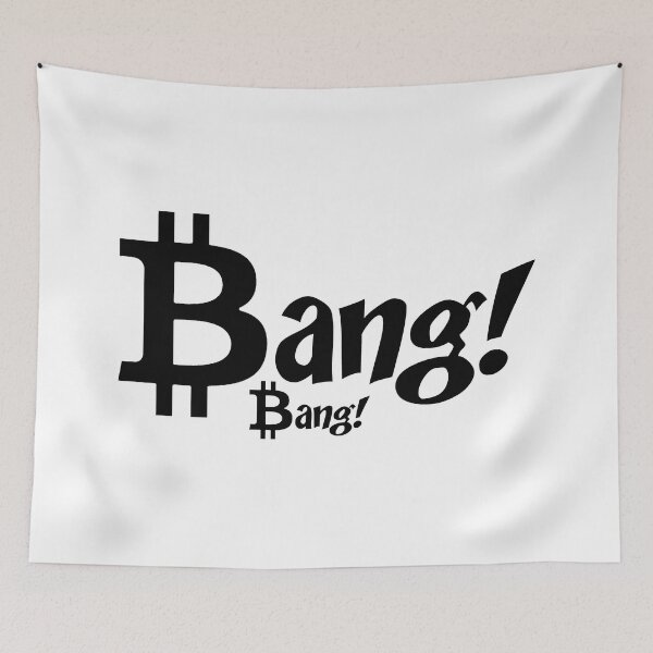 Item preview, Bitcoin Bang. designed and sold by shawaky.