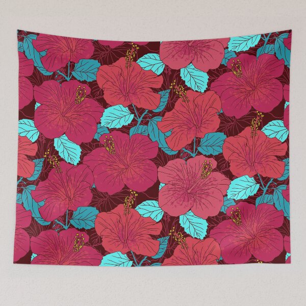 Item preview, Summer Pink Hibiscus designed and sold by Carolina Diaz.