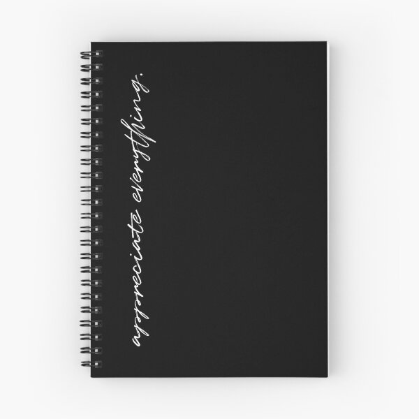 Item preview, “Appreciate everything.” quote designed and sold by raluca20.