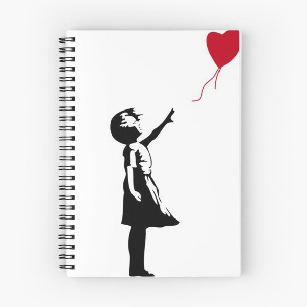 Item preview, Banksy Girl with Red Heart Balloon designed and sold by gtcdesign.