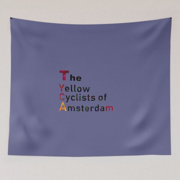 Item preview, Los elegantes ciclistas de Ámsterdam!! designed and sold by Ralek.
