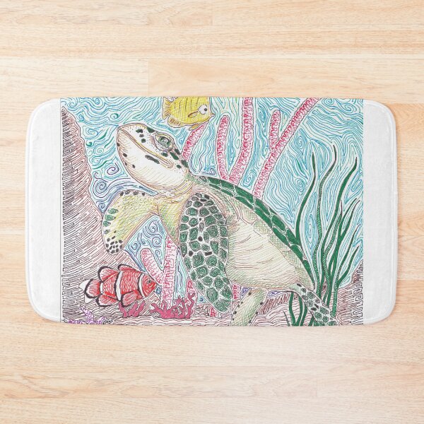 Item preview, Sea turtle and friends designed and sold by DarkRubyMoon.