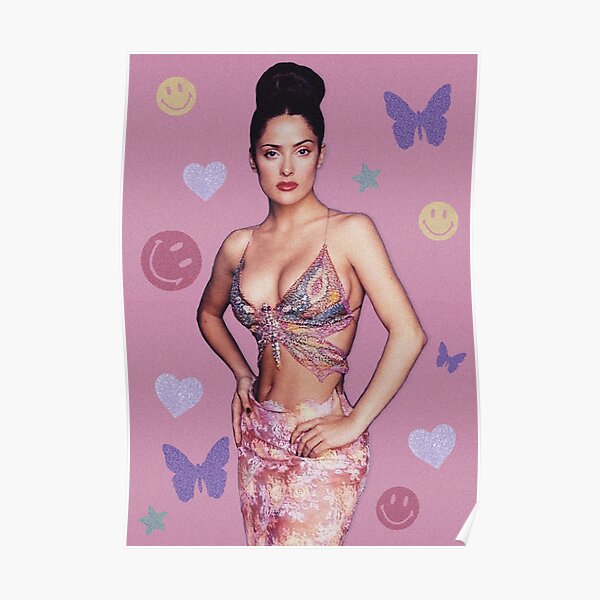 600px x 600px - Salma Hayek Posters for Sale | Redbubble