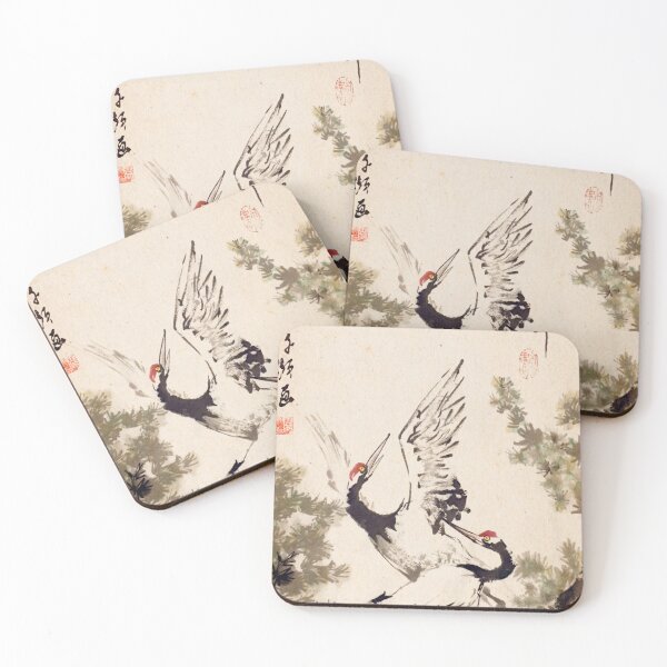 Item preview, 2 Crane Dancing designed and sold by Huluhua.