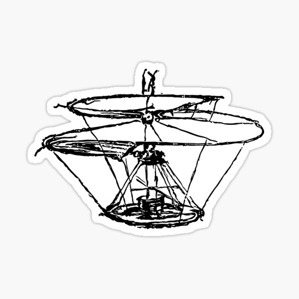 Item preview, Helicopter Sketch designed and sold by Artsytshirts.