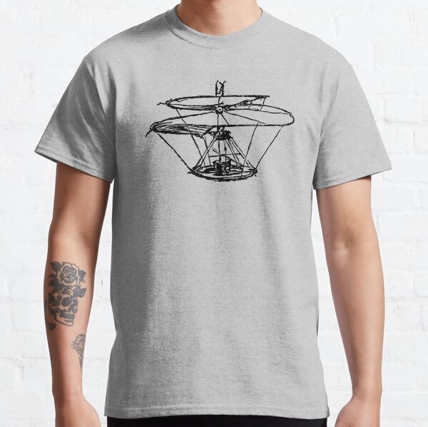 Item preview, Helicopter Sketch designed and sold by Artsytshirts.