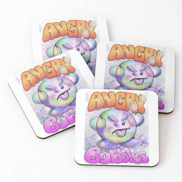 Item preview, Angry Bubbles designed and sold by DarkRubyMoon.