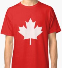 Canada Maple Leaf Flag Emblem Classic T-Shirt