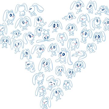 Artwork thumbnail, Bunny Love Abundance by key-creations