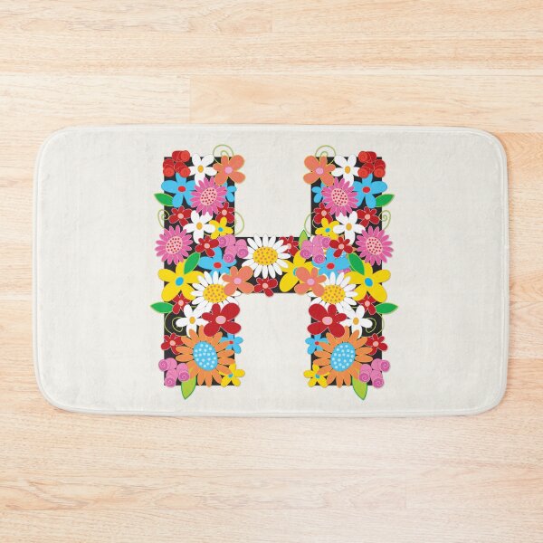 Item preview, Spring Flowers Alphabet H Monogram designed and sold by fatfatin.