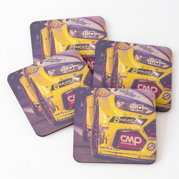 Item preview, BTCC Yellow British Touring Car  designed and sold by Photomattic.