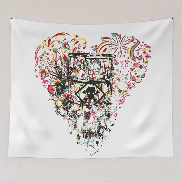 Item preview, Toxic Love with Skull on the Barrel designed and sold by BALONROSU.