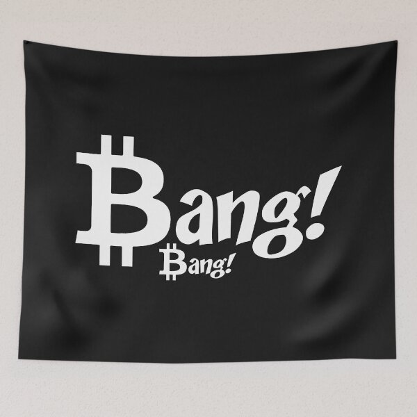 Item preview, Bitcoin Bang. designed and sold by shawaky.