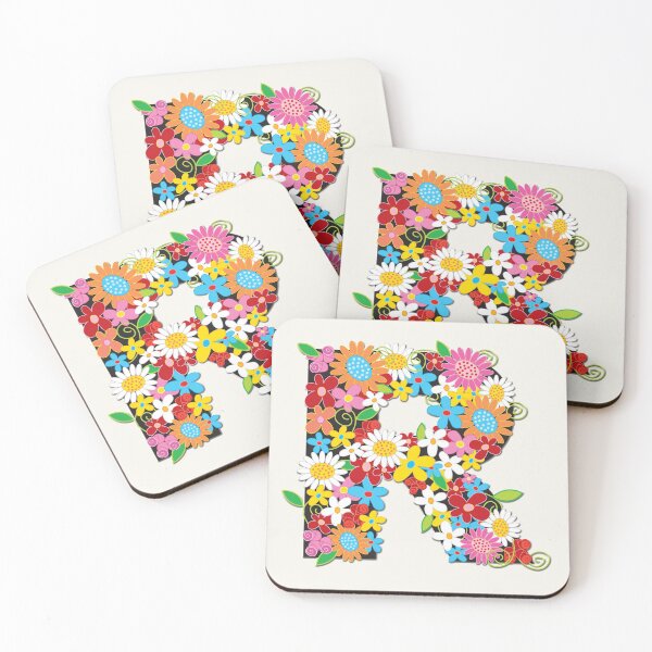 Item preview, Spring Flowers Alphabet R Monogram designed and sold by fatfatin.
