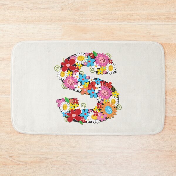 Item preview, Spring Flowers Alphabet S Monogram designed and sold by fatfatin.