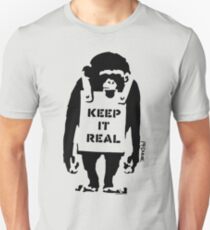 Banksy - Keep It Real Unisex T-Shirt