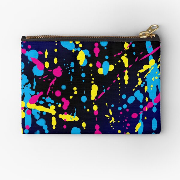 CMYK Fun Zipper Pouch