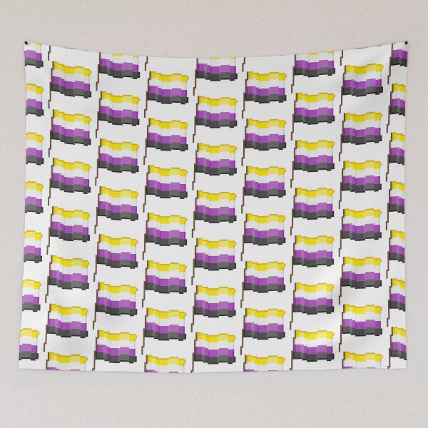 Item preview, Pixel Pride - Nonbinary designed and sold by tawkua.