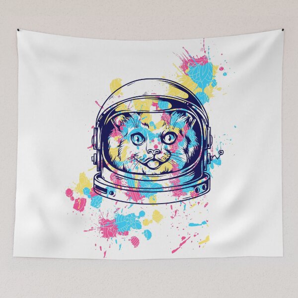 Item preview, Space Kitty - Catstraunaut designed and sold by BALONROSU.