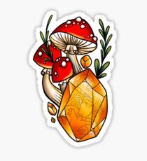 Skorpion-Pilze Sticker