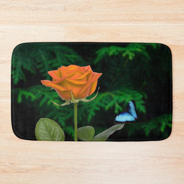 Item preview, A rose and a butterfly. designed and sold by MindTravel.