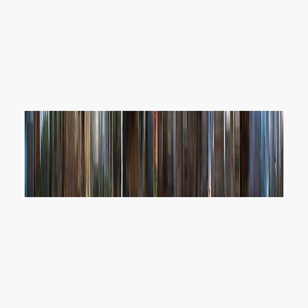 Moviebarcode: Monty Python and the Holy Grail (1975) Photographic Print