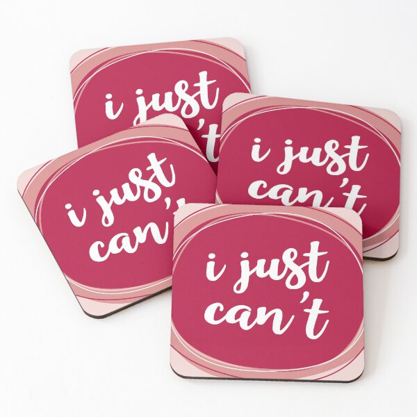 Item preview, I just can't designed and sold by Amy VanMeter.