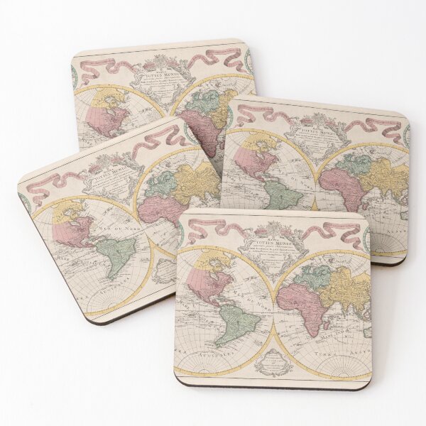 Item preview, Vintage World Map designed and sold by kingroy.