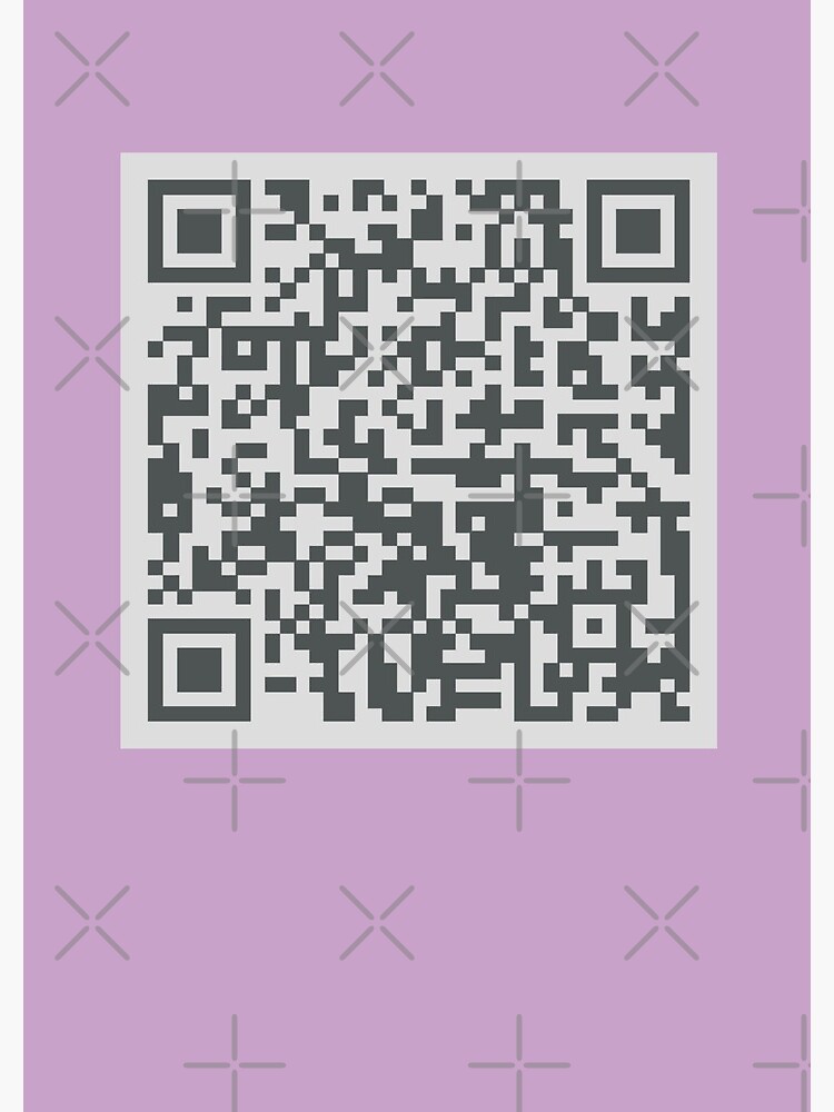 Rick Roll QR Code - Sexy pics of your mom - Rick Astley - Posters