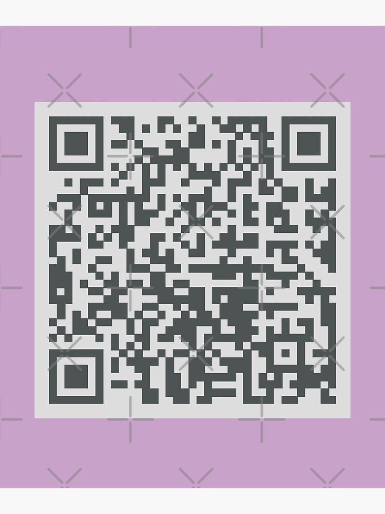 Rick Roll QR Code - Sexy pics of your mom - Rick Astley - Posters