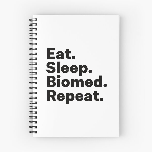 Item preview, Eat Sleep Biomed Repeat designed and sold by teesaurus.