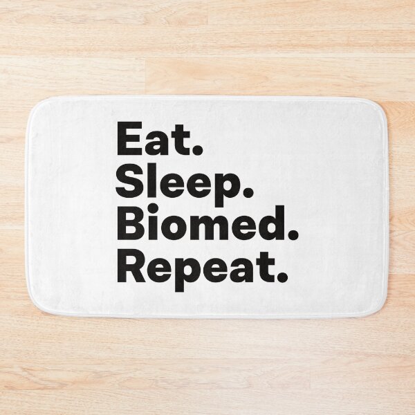 Item preview, Eat Sleep Biomed Repeat designed and sold by teesaurus.