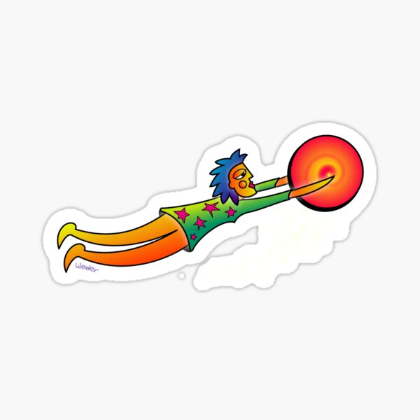 Red drum dreaming... a womyn’s mystery… Sticker
