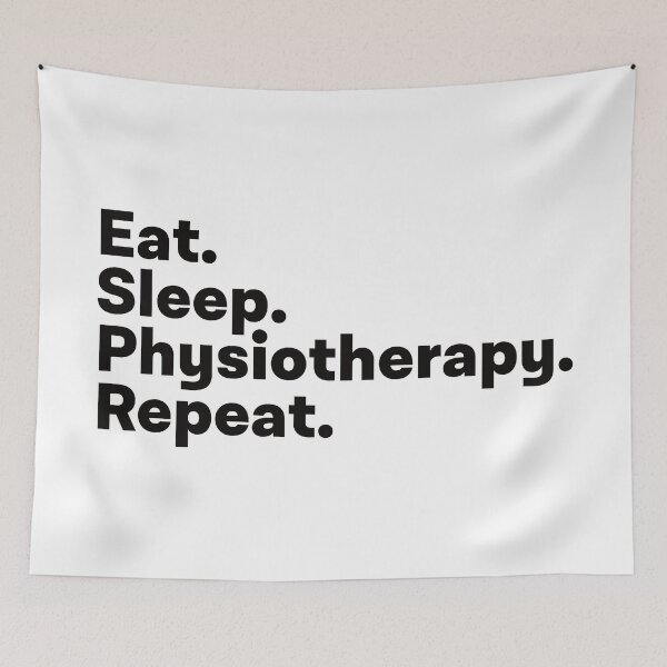 Item preview, Eat Sleep Physiotherapy Repeat designed and sold by teesaurus.